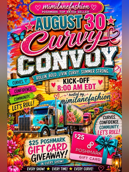 mimilanefasion Other - August 30th Curvy Convoy Kick Off At 8:00 am EDT
